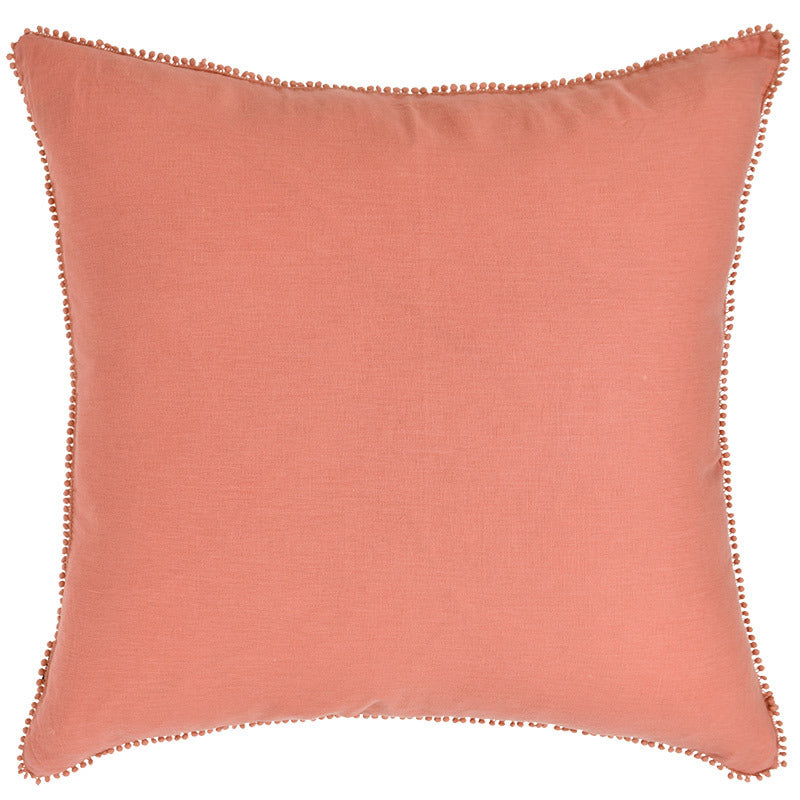 Rose Oversize Linen Cushion