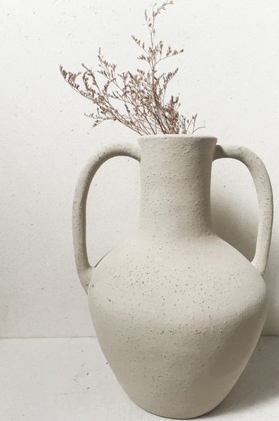 Freckled Hand Made Vase - Medium
