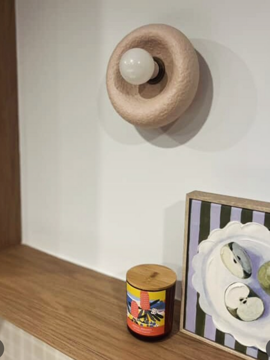 Pumice Sconce
