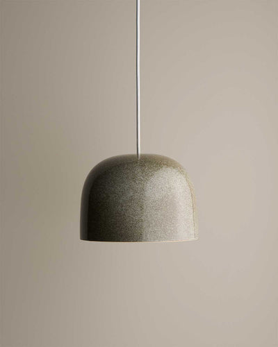 Ceramic Cast Bell Pendant Lights