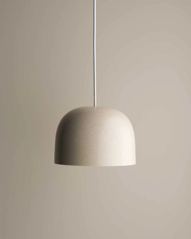 Ceramic Cast Bell Pendant Lights