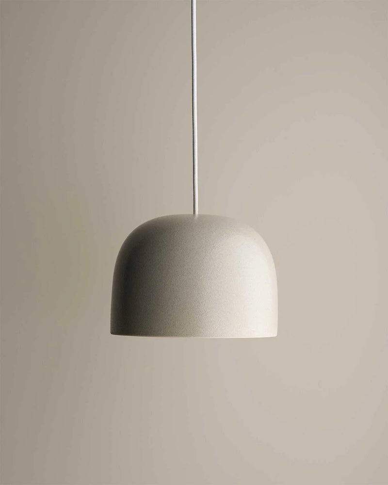 Ceramic Cast Bell Pendant Lights