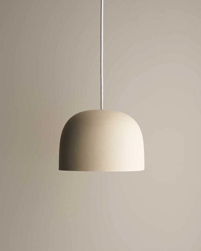 Ceramic Cast Bell Pendant Lights