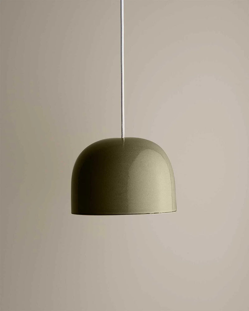 Bell Light Ceramic Cast Bell Pendant Lights – Three Balls Red