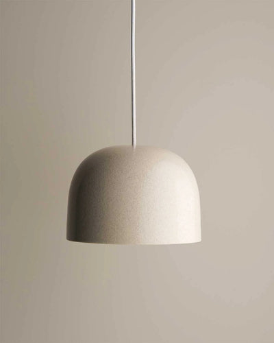 Ceramic Cast Bell Pendant Lights