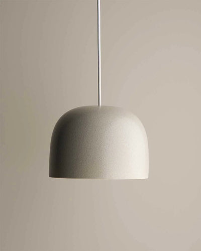 Ceramic Cast Bell Pendant Lights