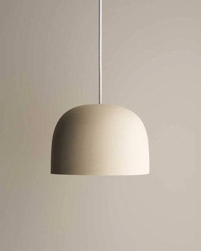 Ceramic Cast Bell Pendant Lights