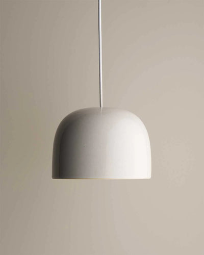 Ceramic Cast Bell Pendant Lights