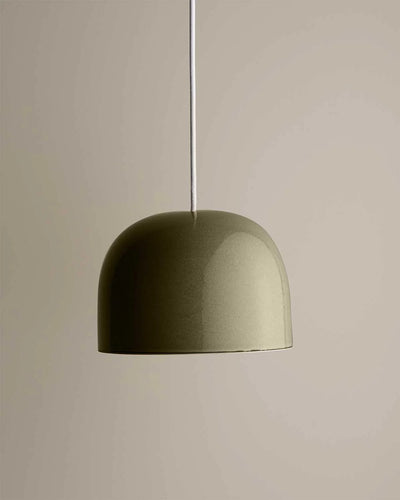 Ceramic Cast Bell Pendant Lights