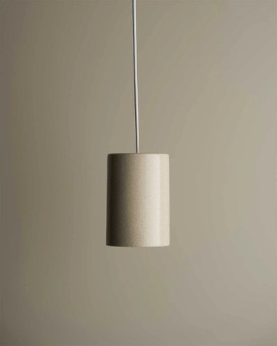 Ceramic Pendant Cylinder Light