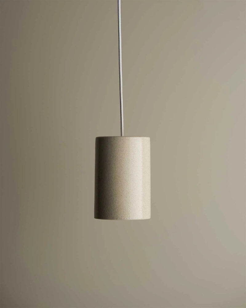 Ceramic Pendant Cylinder Light