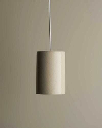 Ceramic Pendant Cylinder Light