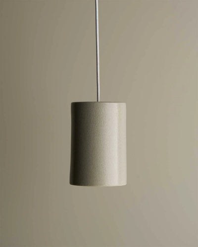 Ceramic Pendant Cylinder Light