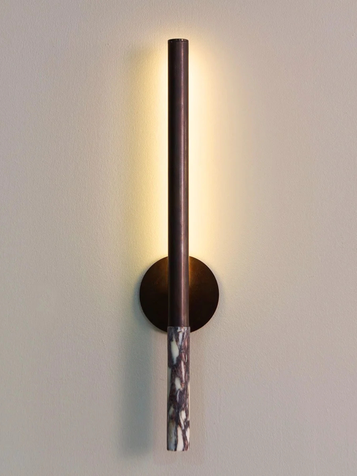 Formation Wall Light – Three Balls Red