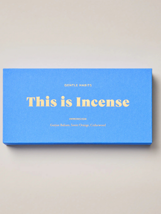 Immersion Incense
