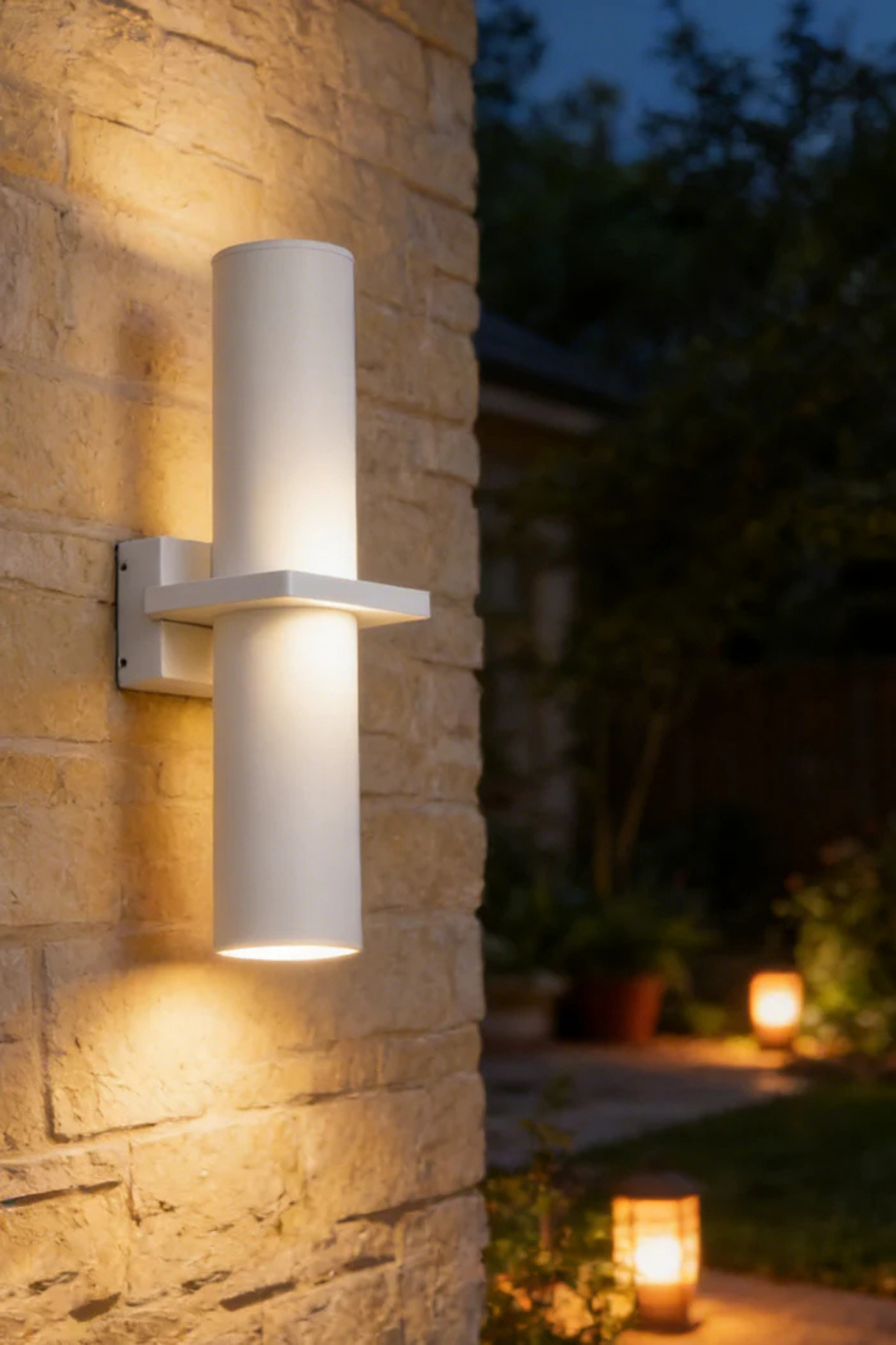 Poste Duo Exterior Wall Light