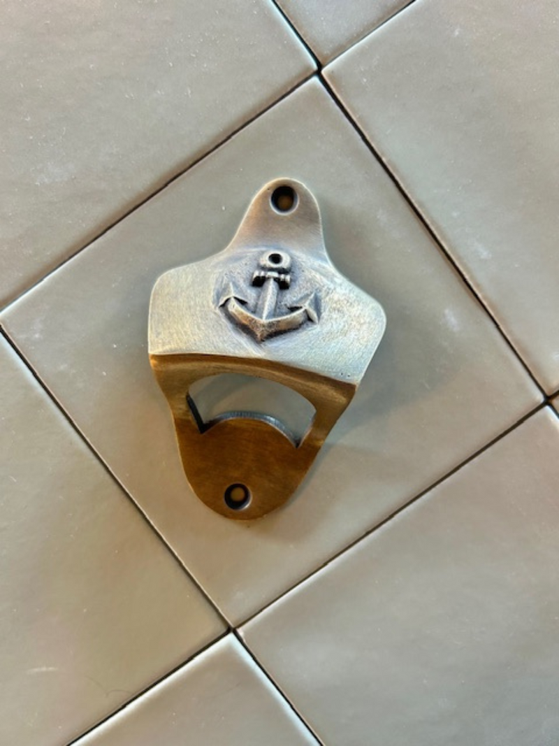 Wall Mounted Brass Bottle Opener