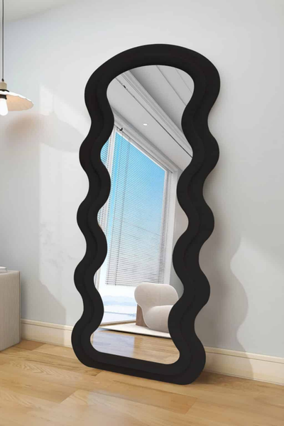 Ripple Velvet Mirror