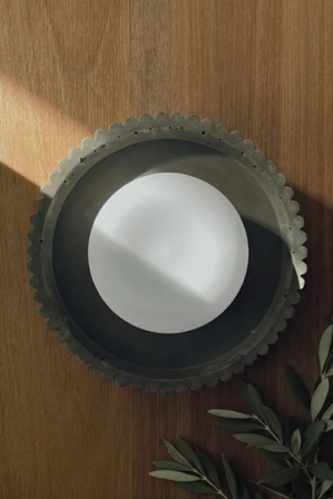 Furrow Disc Wall Light