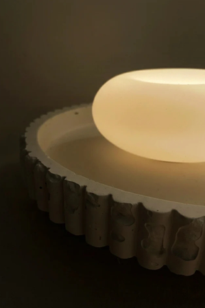 Furrow Disc Wall Light