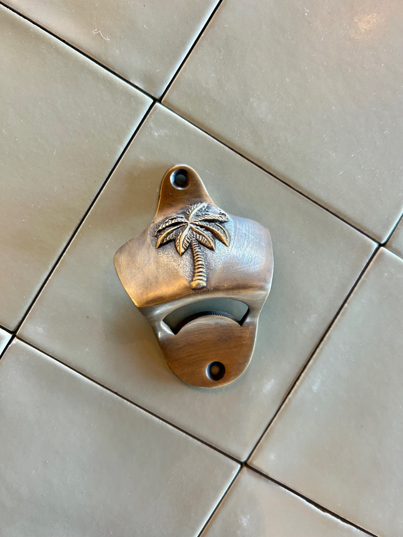 Wall Mounted Brass Bottle Opener