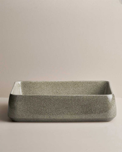 Kiln 515 Ceramic Above Counter Rectangle Basin