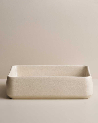 Kiln 515 Ceramic Above Counter Rectangle Basin