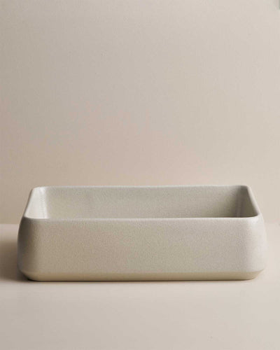 Kiln 515 Ceramic Above Counter Rectangle Basin