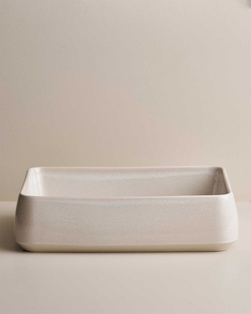 Kiln 515 Ceramic Above Counter Rectangle Basin