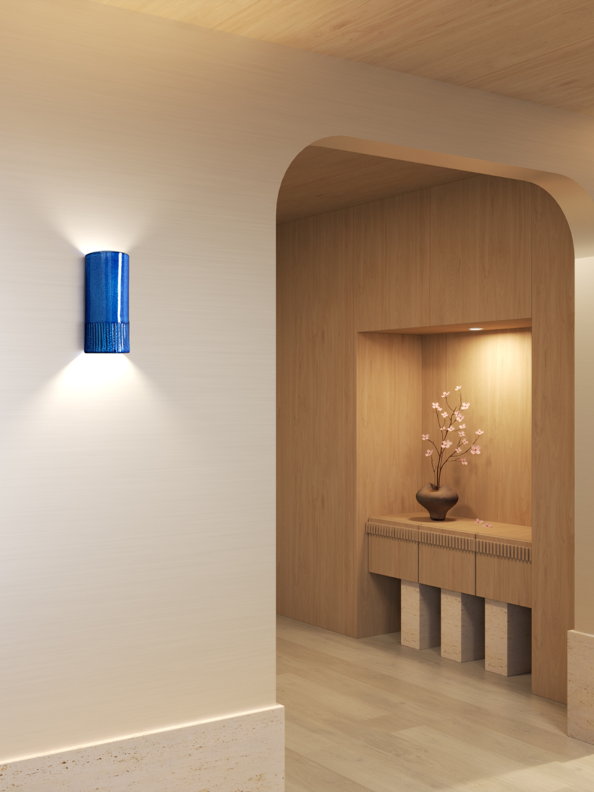 DayShort / Tall Ceramic Wall Light