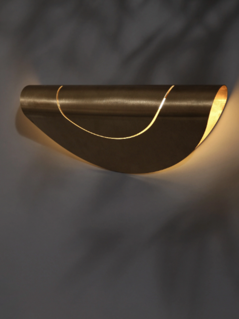 Furl Circle Wall Light