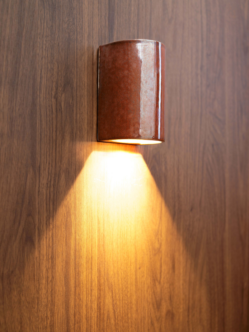 Dawn Short / Tall Ceramic Wall Light