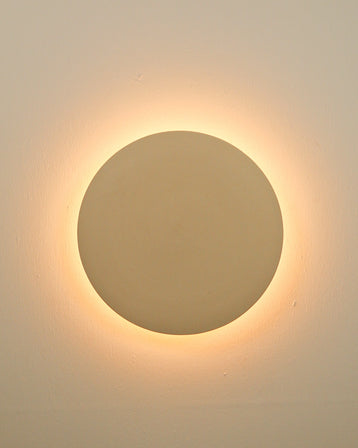Backlit Disc Wall Light