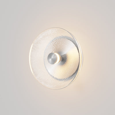 Clear Coral Glass Single Wall Sconce (IP65)