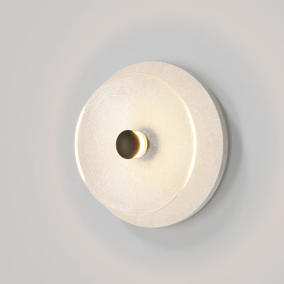Clear Coral Stone Single Wall Sconce