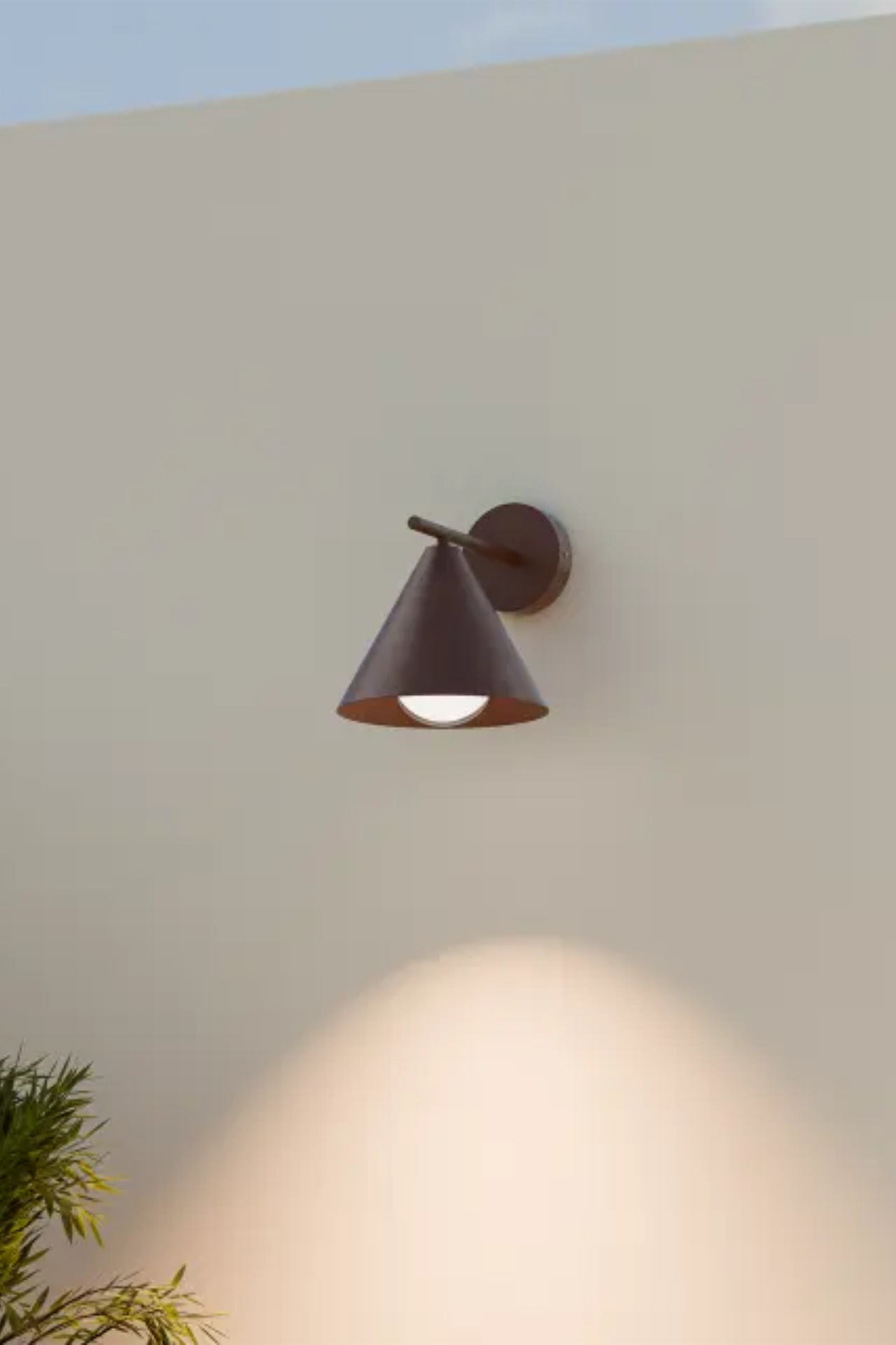 Becard Cone Wall Light