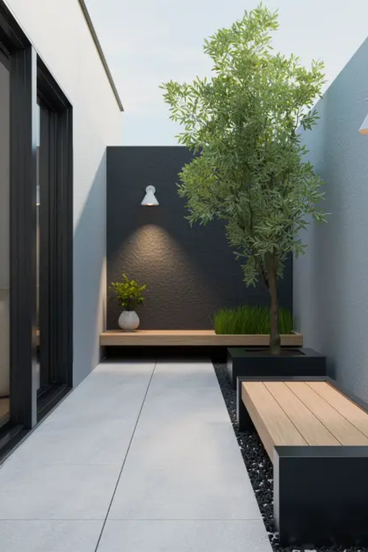 Becard Cone Wall Light