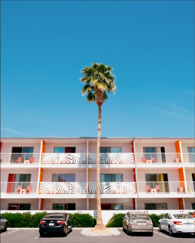 Parking Lot, Palm Springs by Nick Atkins