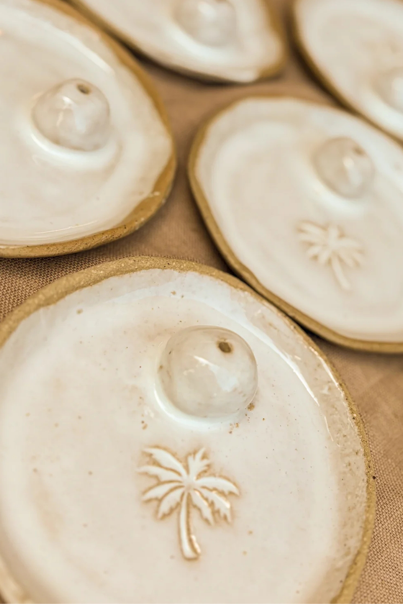 Thrown Incense Palm Tree