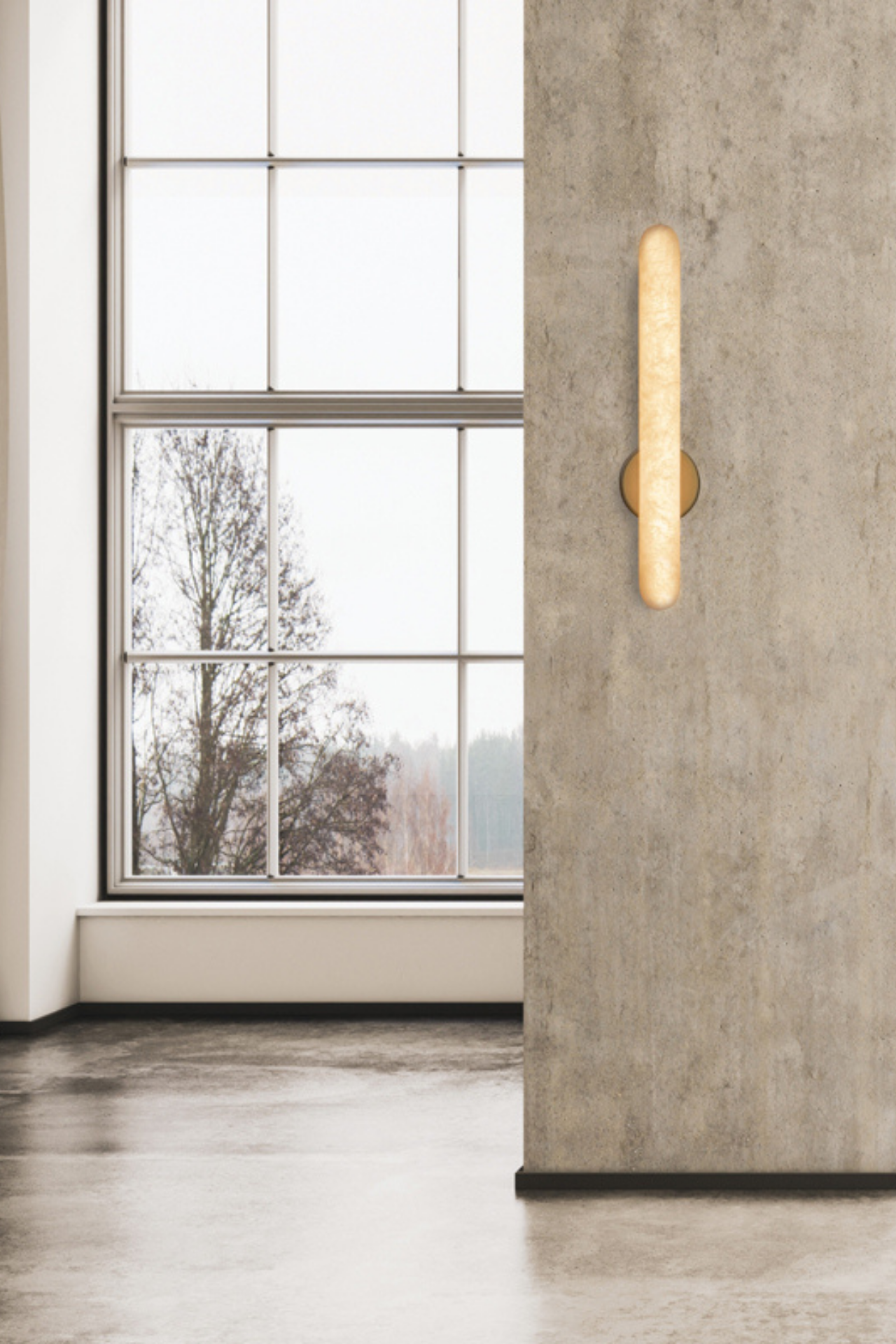 Zeus Pillar Wall Light