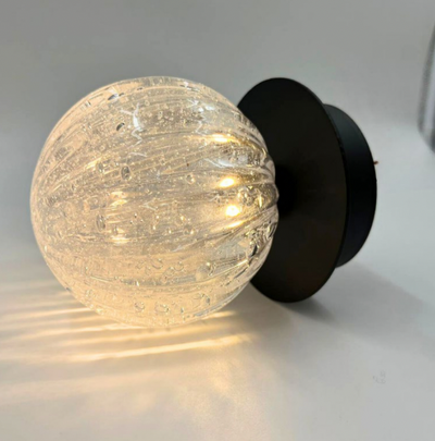 Saffiato Clear Wall Light