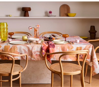 Cornflower Pink Table Cloth