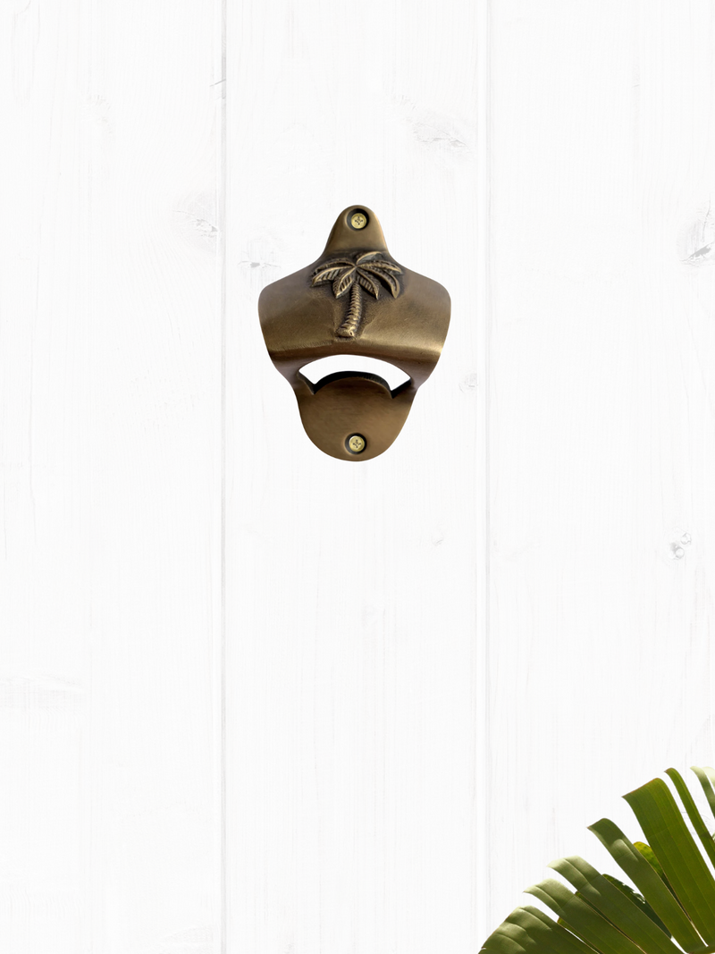 Wall Mounted Brass Bottle Opener