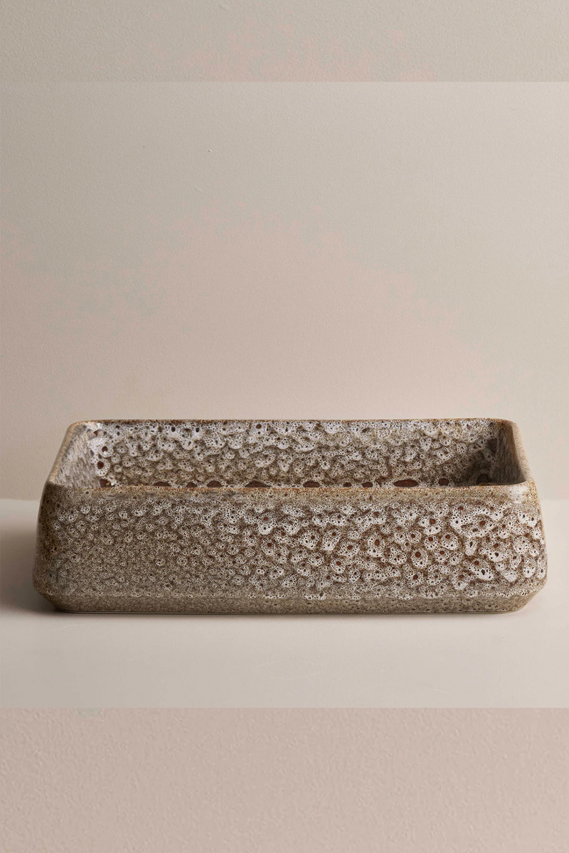 Kiln 515 Ceramic Above Counter Rectangle Basin