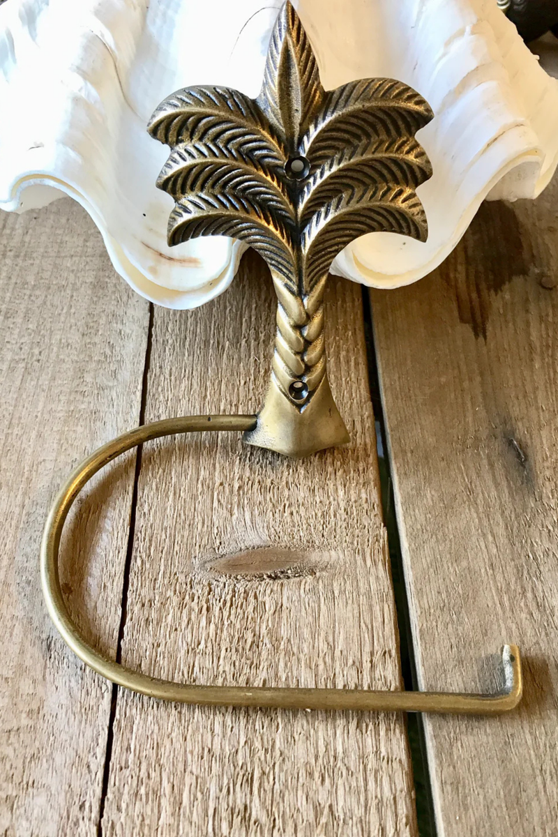 Palm Tree Toilet Roll Holder