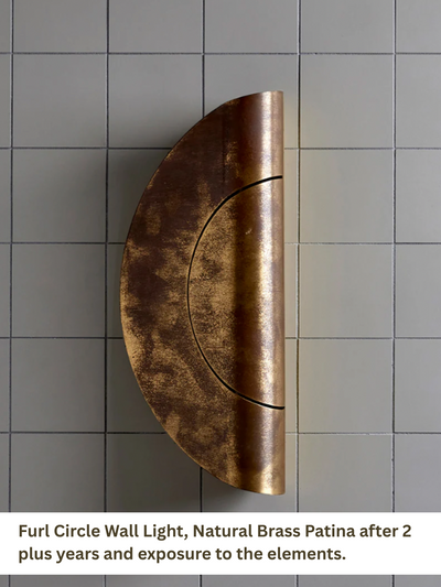 Furl Circle Wall Light