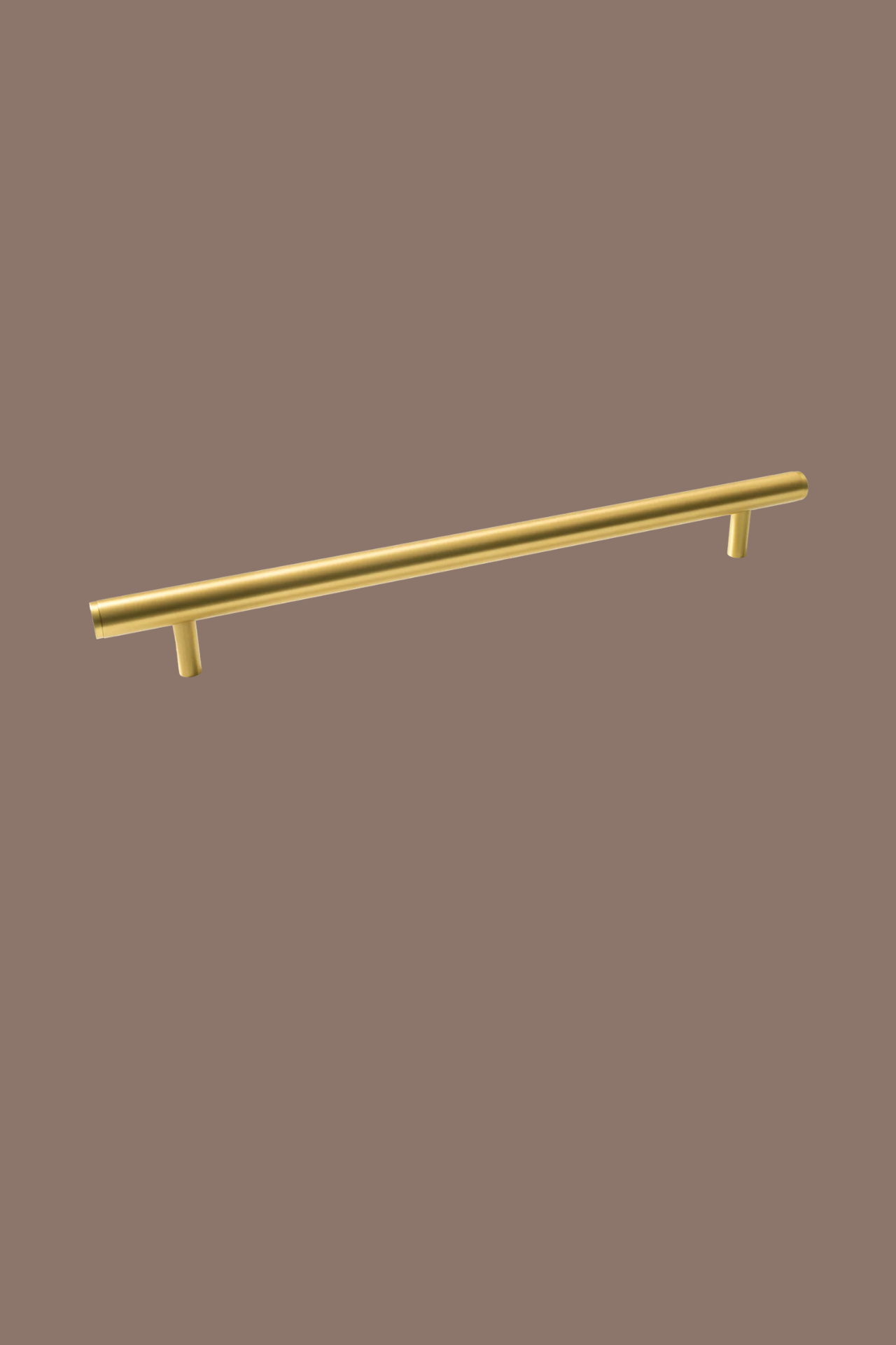 Bellevue Plain Solid Brass Door Pull
