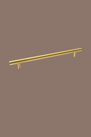 Bellevue Plain Solid Brass Door Pull