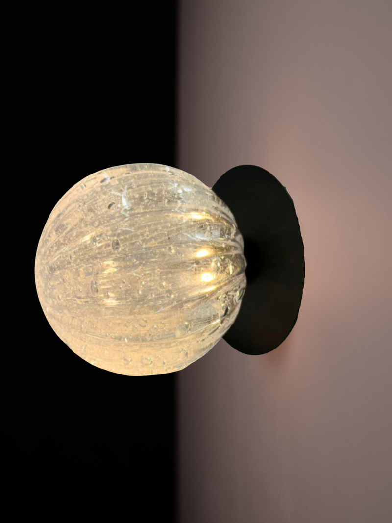 Saffiato Clear Wall Light