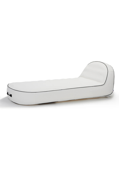 Sierra inflatable daybed-White with black